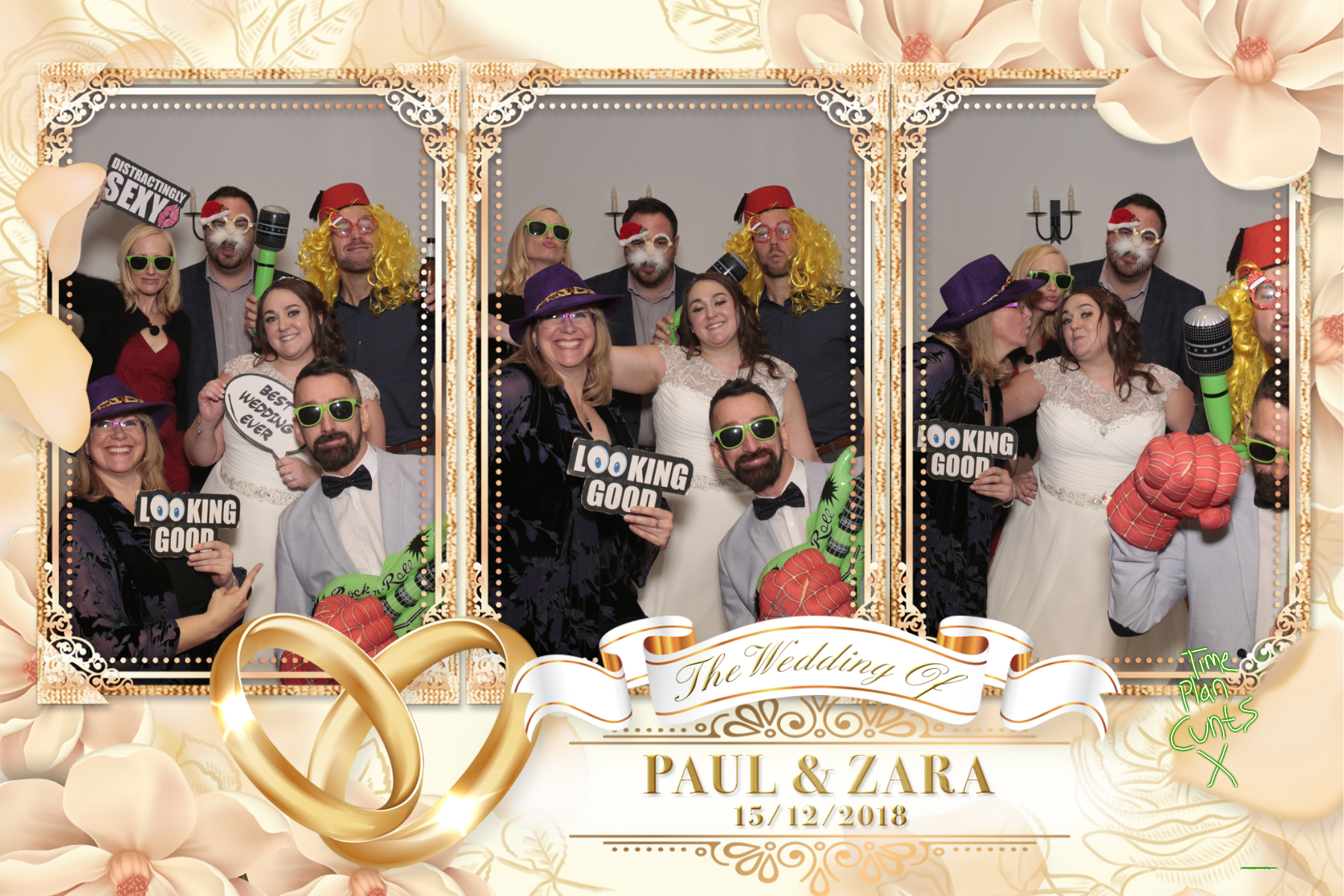 Paul & Zara's Wedding | View more photos from the event at gallery.myphotoboothexperience.co.uk/u/MyPhotoBoothExperienceLtd/Paul-Zaras-Wedding